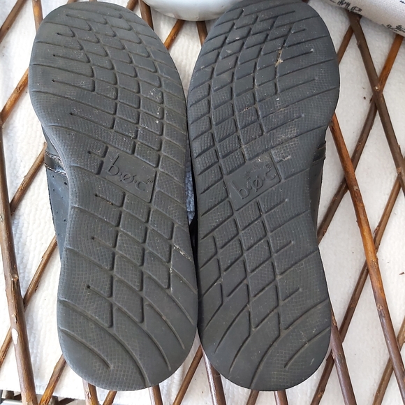 BOC Born Concept leather sneakers comfort shoes lace up black - Picture 11 of 16